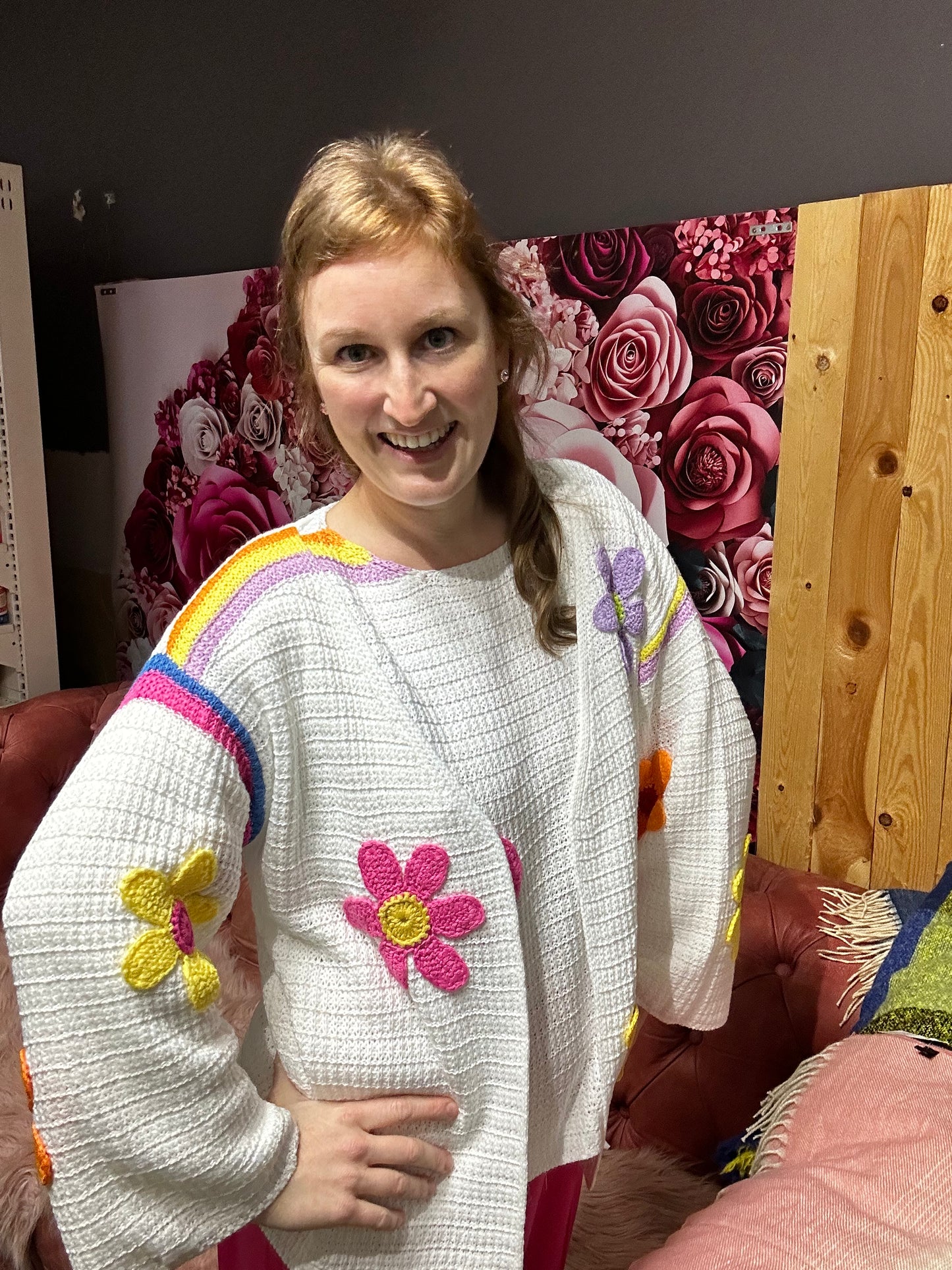Gipsy flower gilet