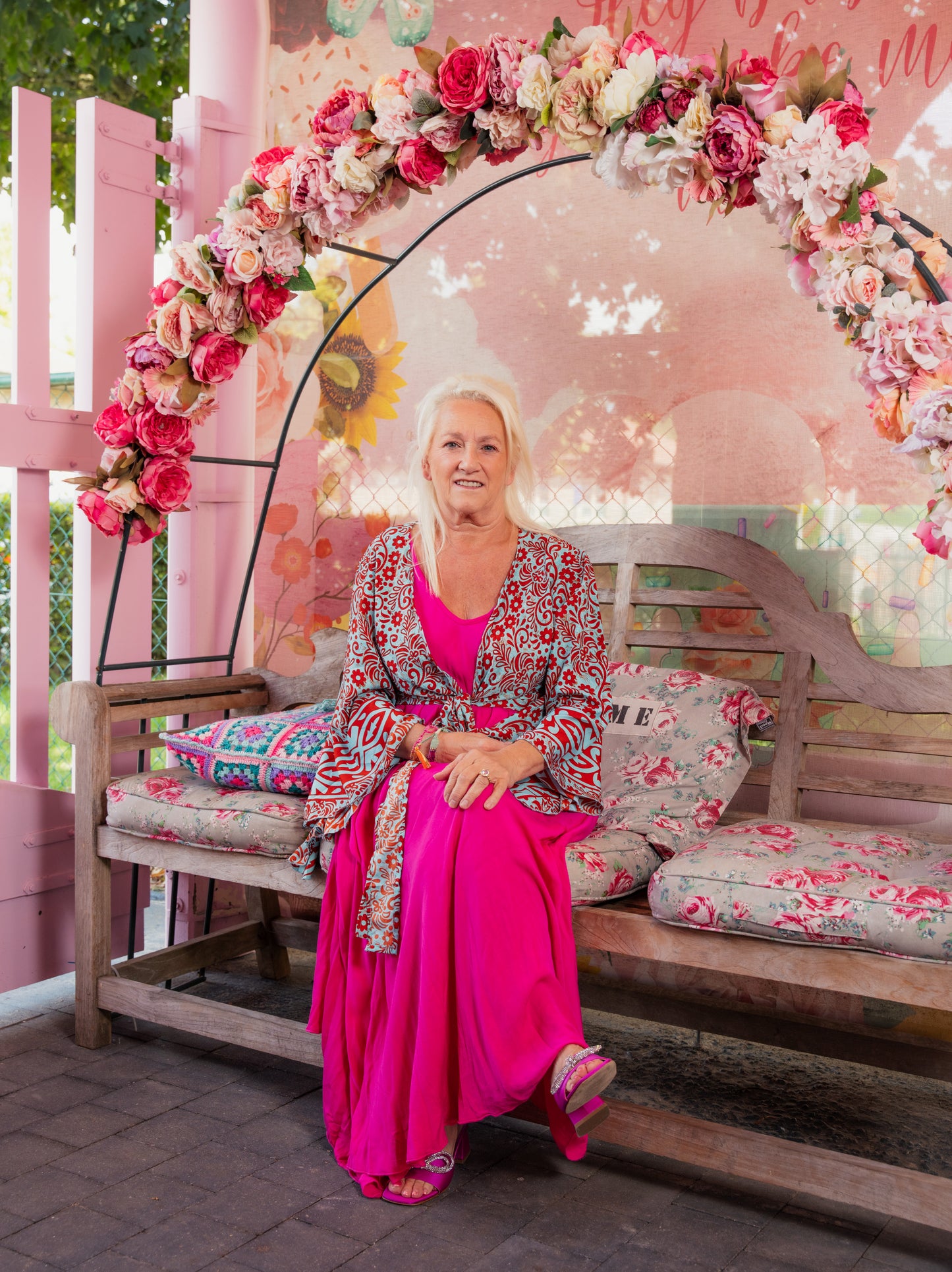 pink bohemian ensemble