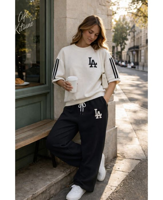 Black jogging LA
