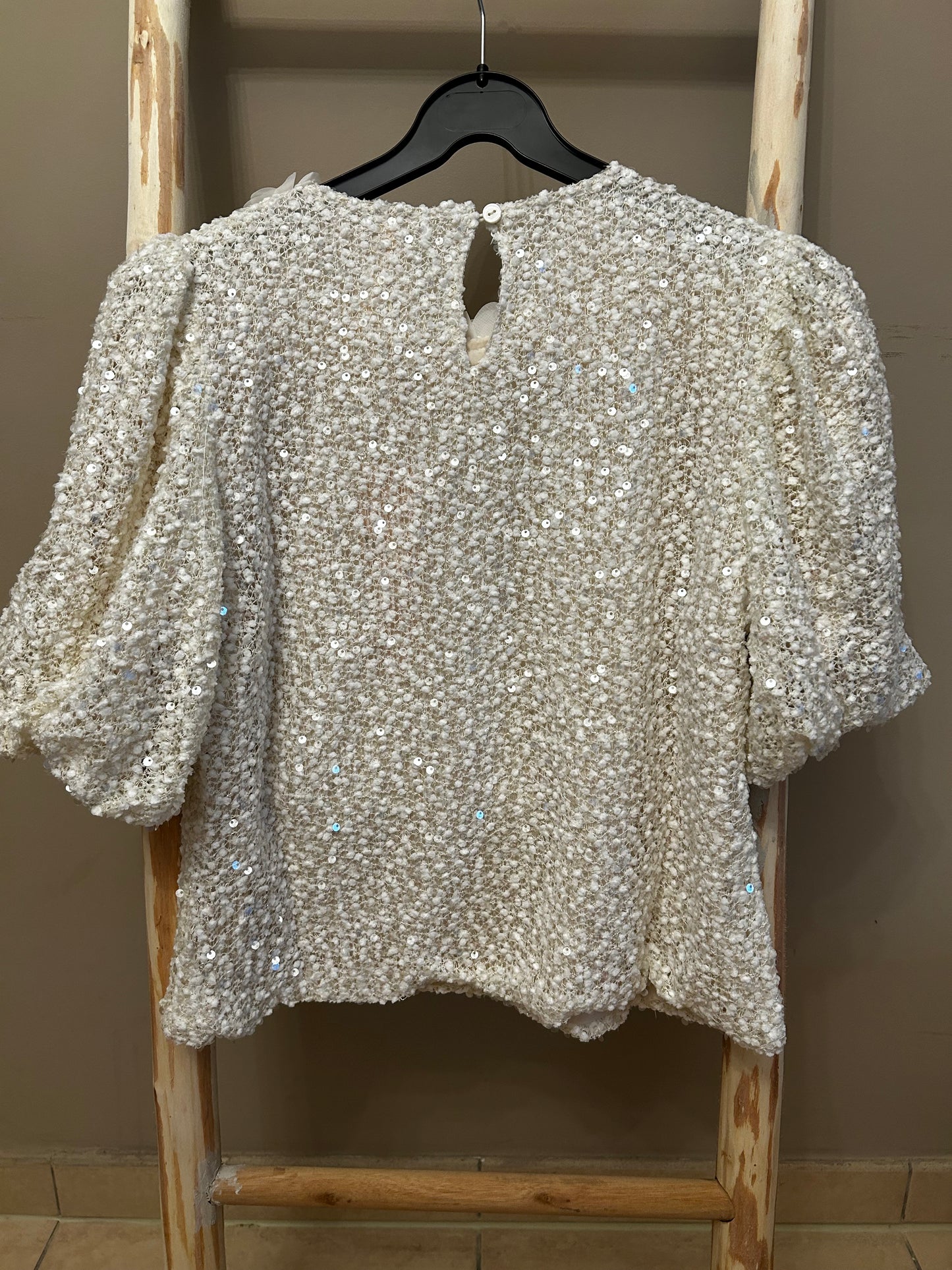 Fancy flower blouse