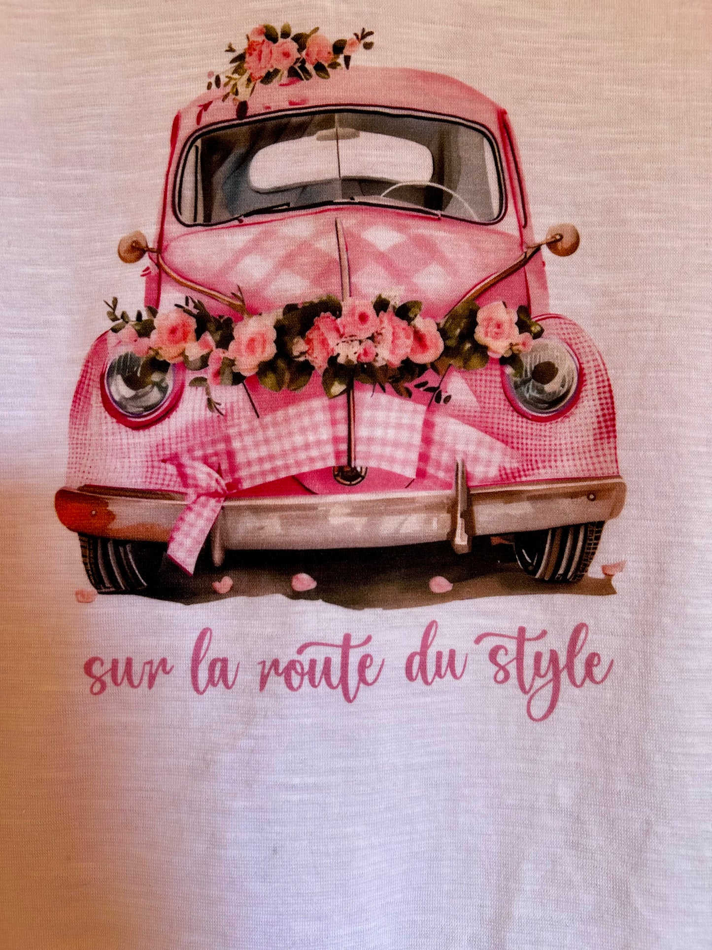 Shirt “sur la route du style”