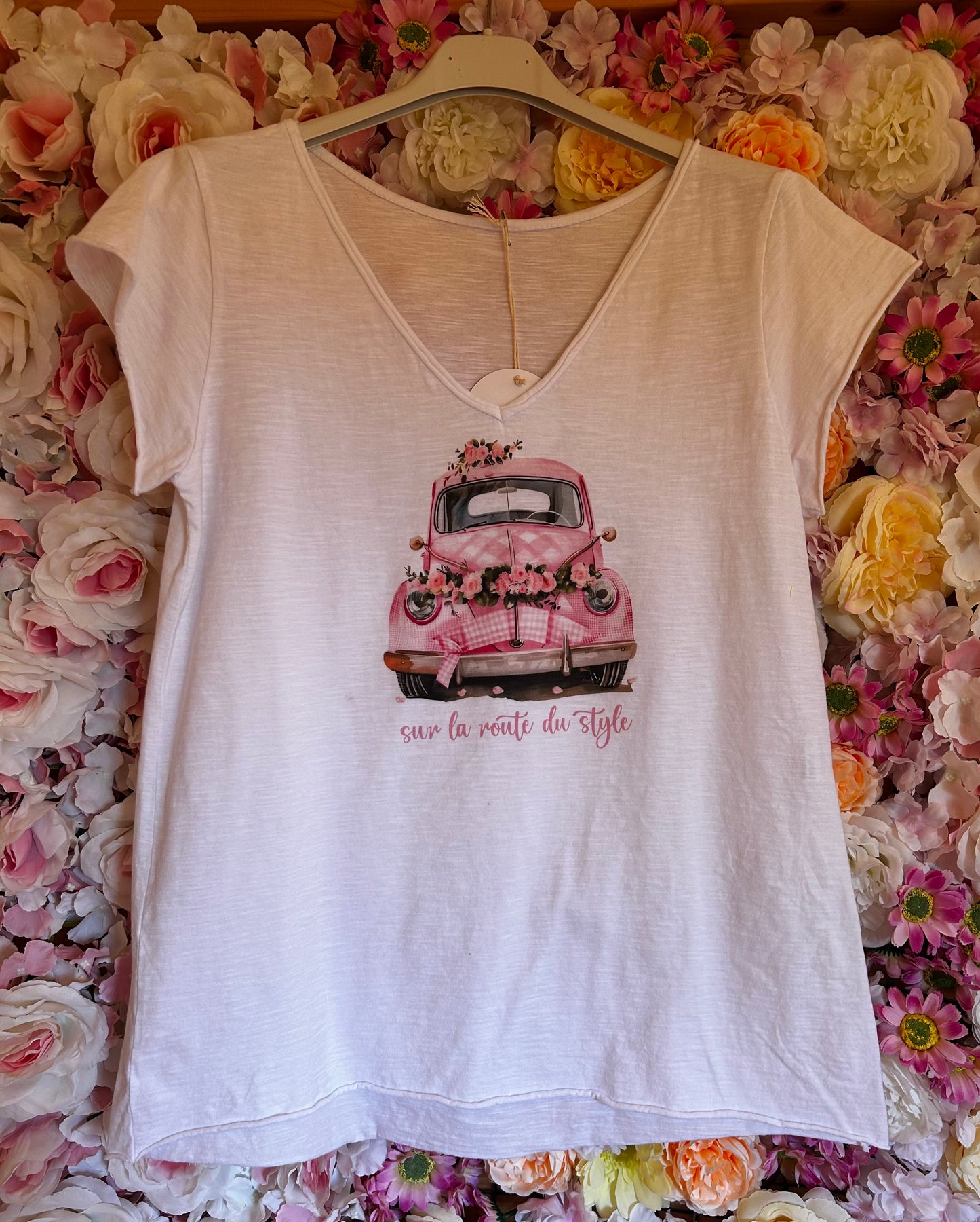 Shirt “sur la route du style”