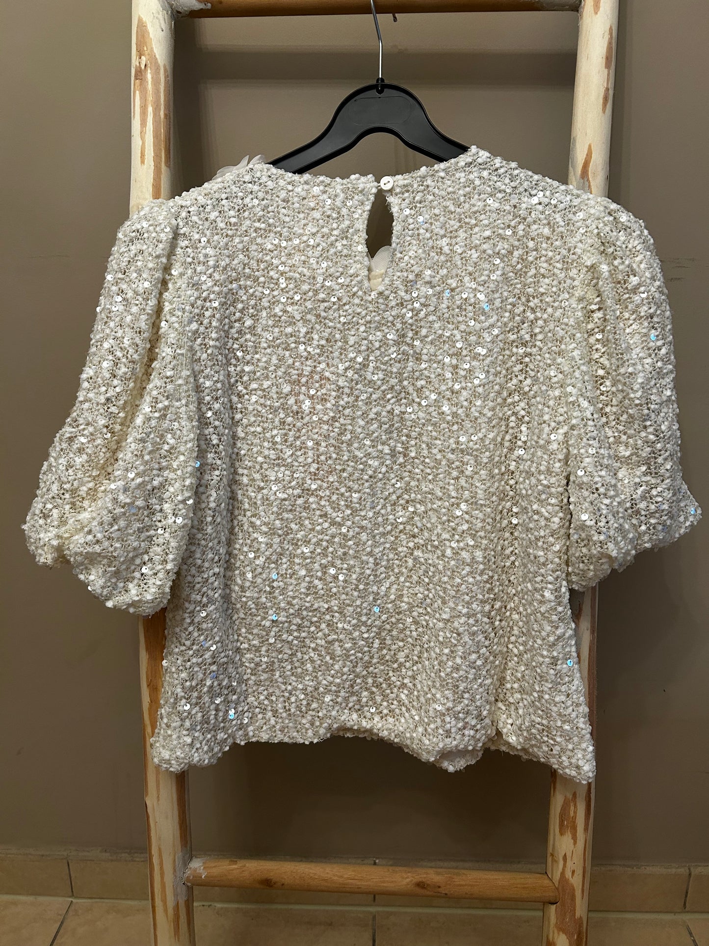 Fancy flower blouse