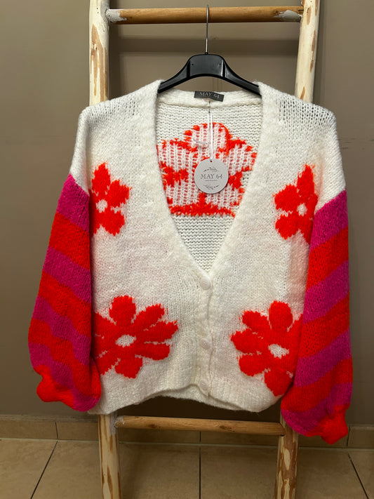 Flowerpower gilet