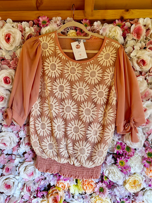 Flower blouse