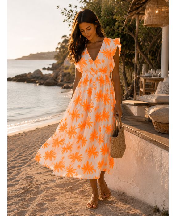 Palm tree dress