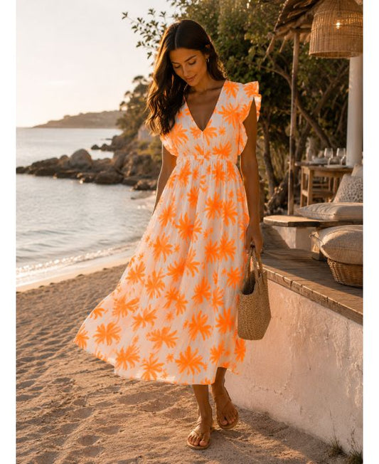 Palm tree dress
