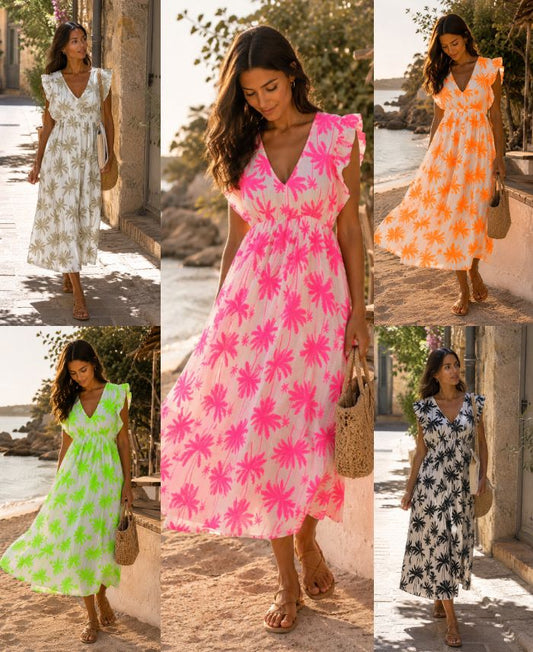 Palm tree dress