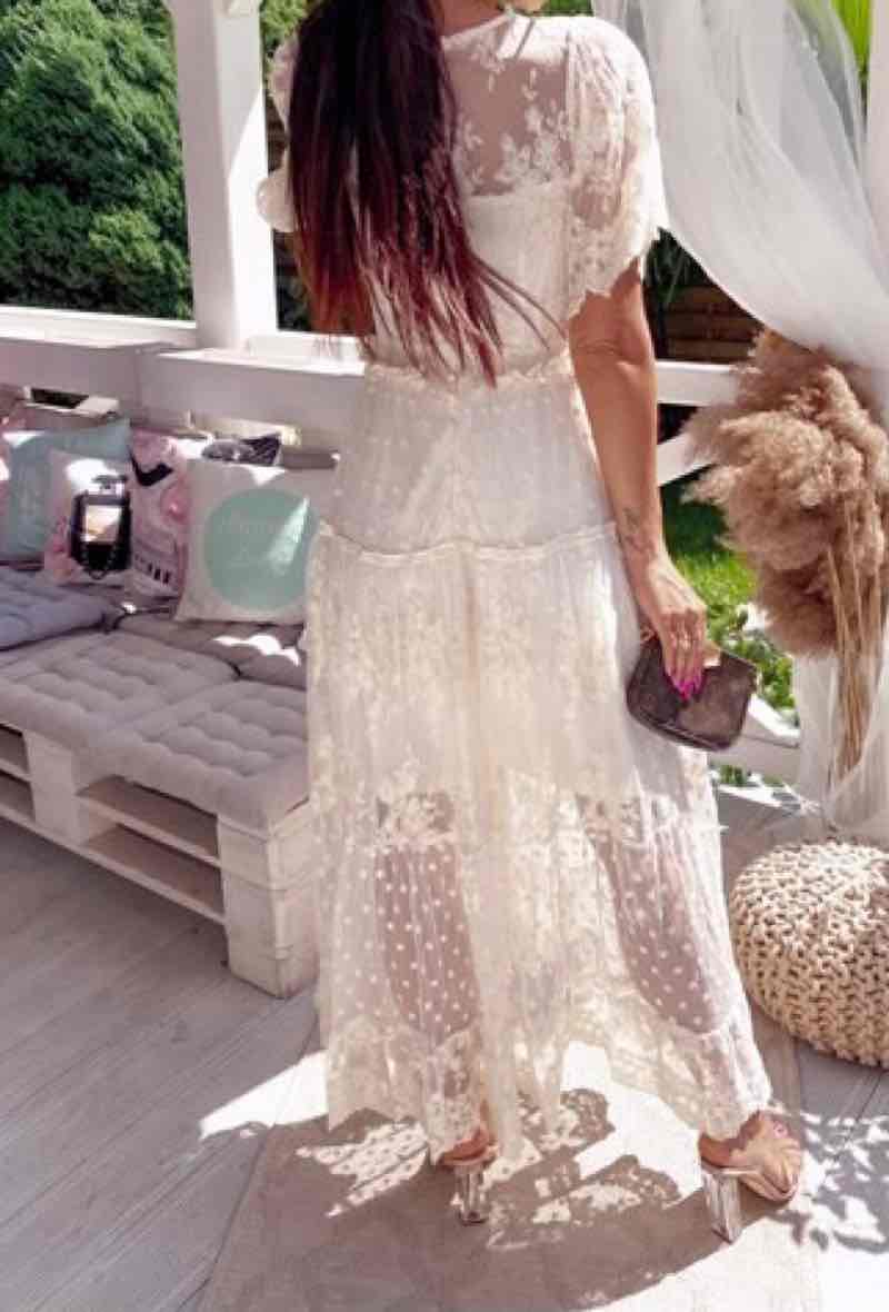 romantic lace dress